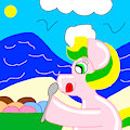 MLP Yu-Gi-Oh Card Art MLP Pearly Pineapple Paradise