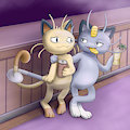 Alolan Meowth - A Proposition for the New Cat at the Club