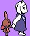 Amy walking with Toriel