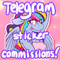 TELEGRAM STICKER COMMISSIONS!