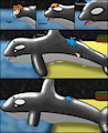 Orca on the Beach Transformation pg 3