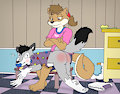Another babysitter, another spanking by Loupy