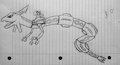 Pokemon Drawings - Rayquaza