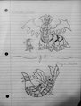 Pokemon Drawings - Giratina