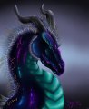 Aurora Dragon commission- RavynArcadiaValos 