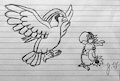 Pokemon Drawings - Pidgeot