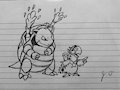 Pokemon Drawings - Blastoise