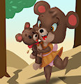 Bear hugs bear