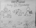 Ruby the Pterodactyl Reference Sheet by JoshuaBlueMacaw