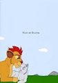 Kion and Brume by redwolf2008