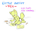 Little Artist YCH - Five slots open