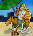 beach tiger