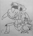 Pokemon Drawings - Genesect by JoshuaBlueMacaw