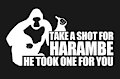Take A Shot for Harambe by Tappin
