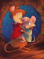 Mrs. Brisby and Timothy (by Jonas)