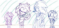 Sonic and Kira - Our sleepy angel (WIP/UPDATED)