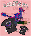 [Products] Bilociraptor Prey - Bisexual Support by DarkwolfUntamed