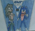 GWF Wrestling Match Card - Alex vs Sonic