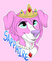 Princess Puppy Badge~