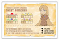Towergirls Ghost princess Character card