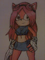 Zee the Hedgehog new outfit <3 CLOSE UP