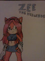 Zee the Hedgehog new outfit <3 CLOSE UP WITH NAME