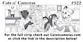 Cats n Cameras Strip #322 - No Shawarma for you!
