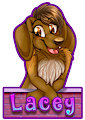 Lacey Bust Badge