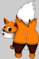 Foxy Fluffytail's fluffy rear