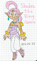My first drawing of Shahra the Ring Genie