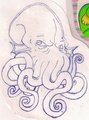 tentacle tattoo design