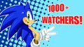 1000 watchers!