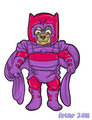Diapered Supercubs: Dobie as Magneto (diaper)