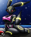 #197 - Umbreon by HappyAnthro