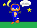 Halloween gift Sonic goes Trick or Treat!