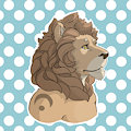 Lion Headshot by Dodu