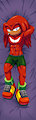 Knuckles Dakimakura (Clothed) by Lex