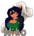 Anthrocon Themed Badge: Sample 01 