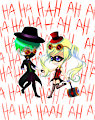 COM: Steampunk Joker and Harley