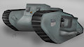 Tank 2 (with decal) (Read the description before writing and posting a comment) by GipsyDangerFan2