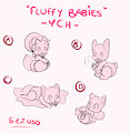 Fluffy Babies YCH