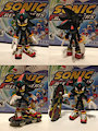 Custom Sonic Free Riders Shadow figure