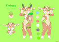 Twiggy the Sika Deer (Reference Sheet)