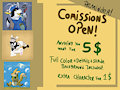 5$ COMMISSION REMINDER! HELP ME SPREAD THE WORD