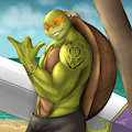 Surf's Up by Bakameganekko