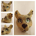 Fursuit clay model by FreeOpium
