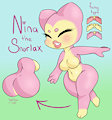 Nina the fairy type snorlax
