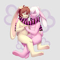 bunny snuggles