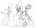 Darkwing Duck and Negaduck by zmorphcom