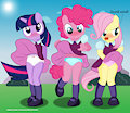 MLP girls 2 by tolpain